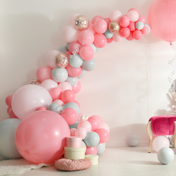 How to Make a Balloon Arch for a Baby Shower - Includes Video Tutorial