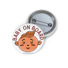 Load image into Gallery viewer, Cute Baby Face Board Badge | Baby Shower Gift | Pregnancy
