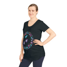 Load image into Gallery viewer, Patter of Tiny Feet Maternity Top | Women&#39;s Maternity T-Shirt | Pregnancy | Baby Shower Gift | Pregnant Mom Shirt | Pregnant Mama Shirt | Gift for Pregnant | Pregnancy
