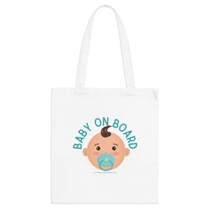 Baby Boy Baby on Board Tote Bag | Baby on Board Tote Bag | Pregnancy Gift | Baby Shower Gift