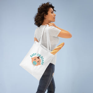 Baby Boy Baby on Board Tote Bag | Baby on Board Tote Bag | Pregnancy Gift | Baby Shower Gift