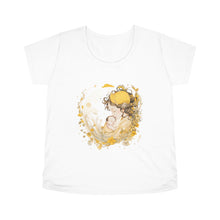 Load image into Gallery viewer, Yellow Mother Earth Pregnancy T-Shirt | Women&#39;s Maternity T-Shirt | Pregnancy | Baby Shower Gift | Pregnant Mom Shirt | Pregnant Mama Shirt | Gift for Pregnant | Pregnancy
