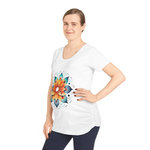 Load image into Gallery viewer, Floral Maternity Top | Women&#39;s Maternity T-Shirt | Pregnancy | Baby Shower Gift | Pregnant Mom Shirt | Pregnant Mama Shirt | Gift for Pregnant | Pregnancy
