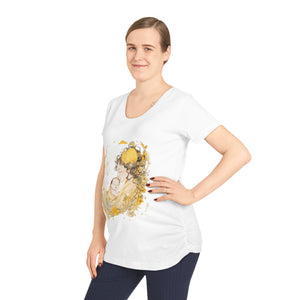 Yellow Mother Earth Pregnancy T-Shirt | Women's Maternity T-Shirt | Pregnancy | Baby Shower Gift | Pregnant Mom Shirt | Pregnant Mama Shirt | Gift for Pregnant | Pregnancy