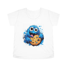 Load image into Gallery viewer, Blue Cookie Monster Women&#39;s Maternity T-Shirt | Pregnancy | Baby Shower Gift | Pregnant Mom Shirt | Pregnant Mama Shirt | Gift for Pregnant | Pregnancy
