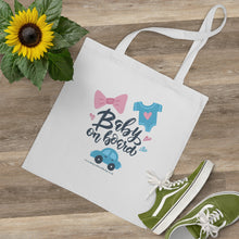 Load image into Gallery viewer, Unisex Baby on Board Tote Bag | Baby on Board Tote Bag | Pregnancy Gift | Baby Shower Gift
