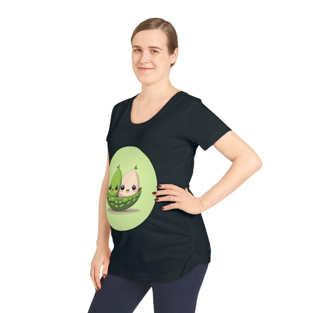 Twin Mum Maternity Top | Women's Maternity T-Shirt | Pregnancy | Baby Shower Gift | Pregnant Mom Shirt | Pregnant Mama Shirt | Gift for Pregnant | Pregnancy