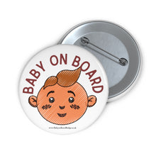 Load image into Gallery viewer, Cute Baby Face Board Badge | Baby Shower Gift | Pregnancy
