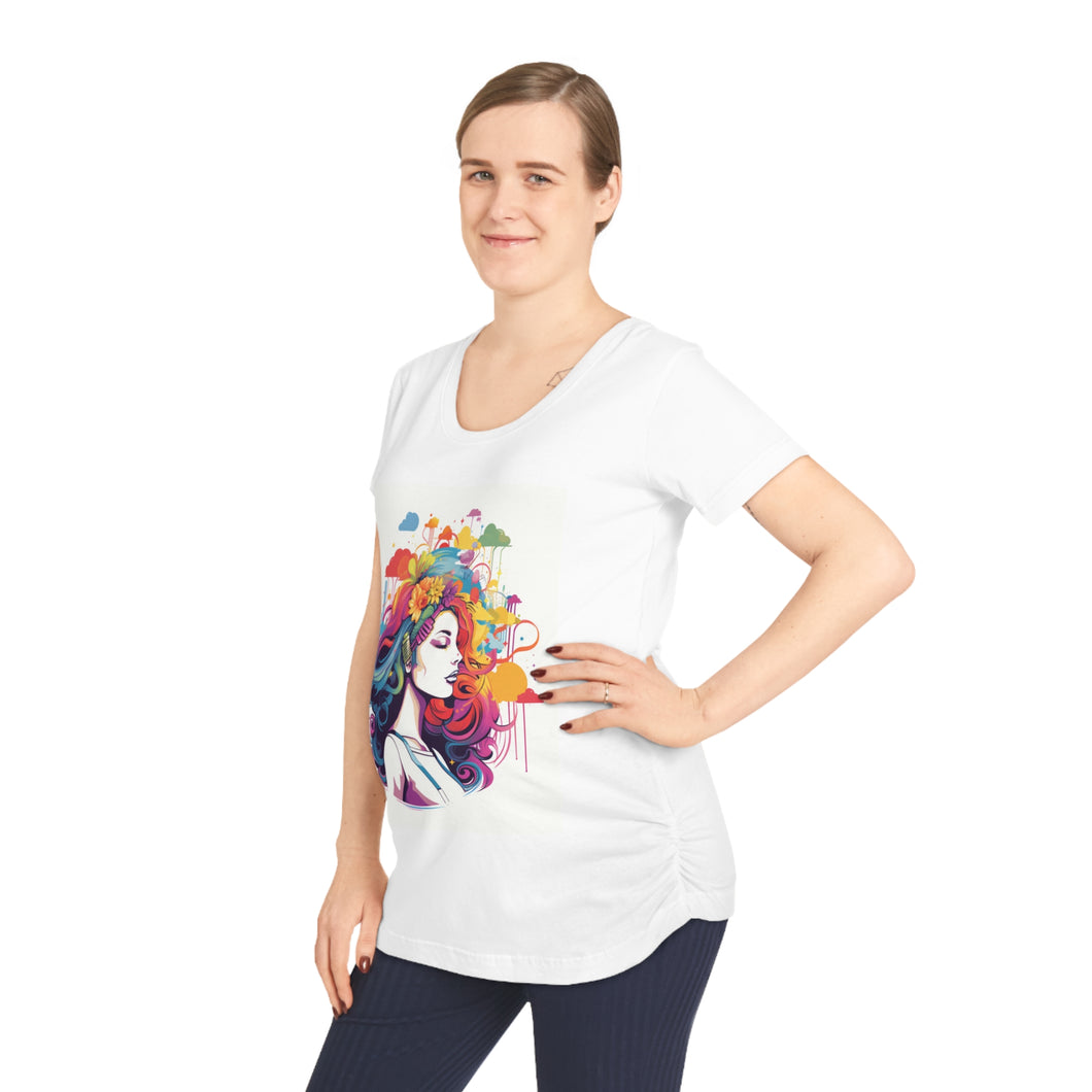 Mother Earth Women's Maternity T-Shirt | Pregnancy | Baby Shower Gift | Pregnant Mom Shirt | Pregnant Mama Shirt | Gift for Pregnant | Pregnancy